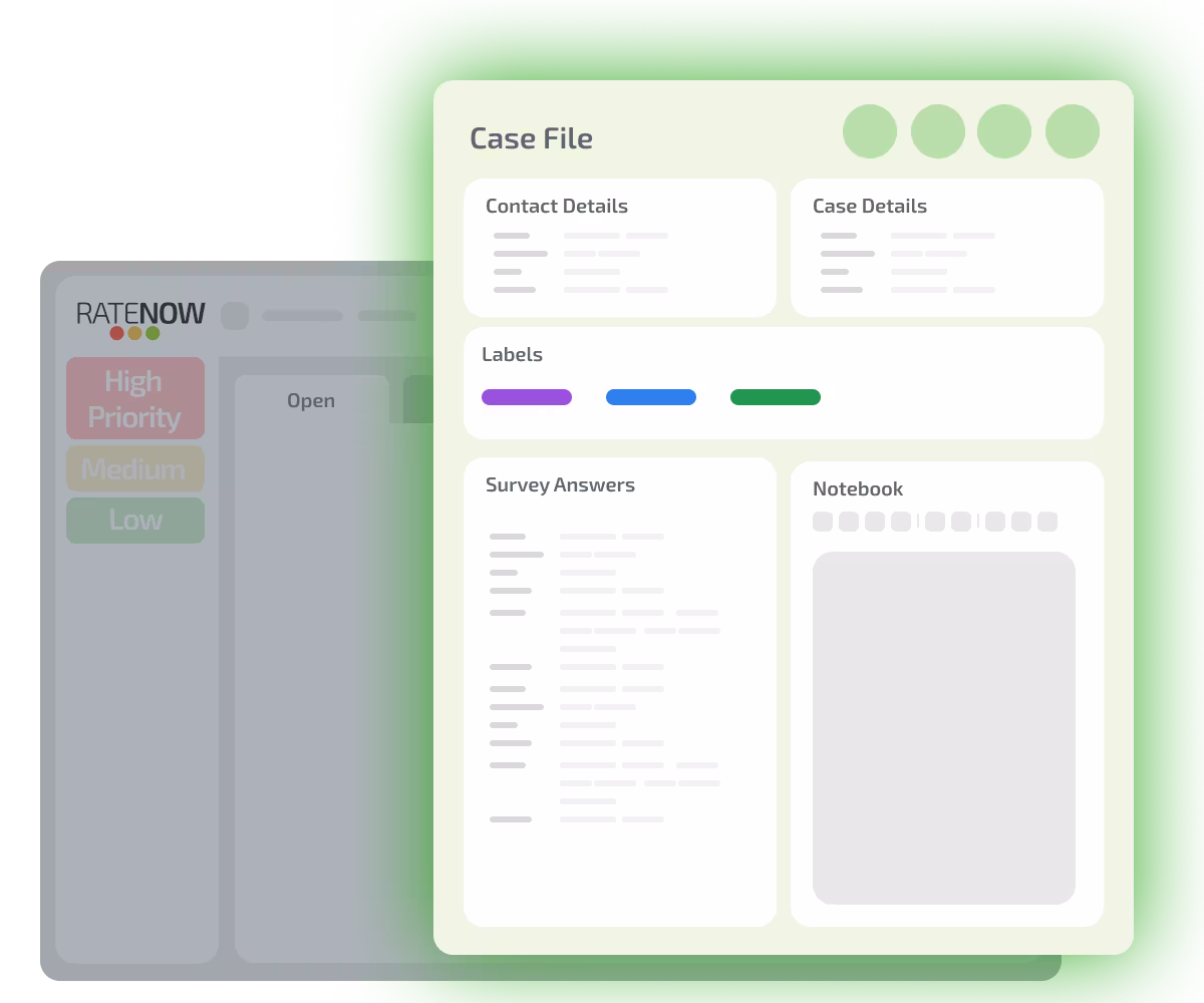 Ficha del caso de feedback