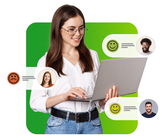 Feedback por correo electrónico